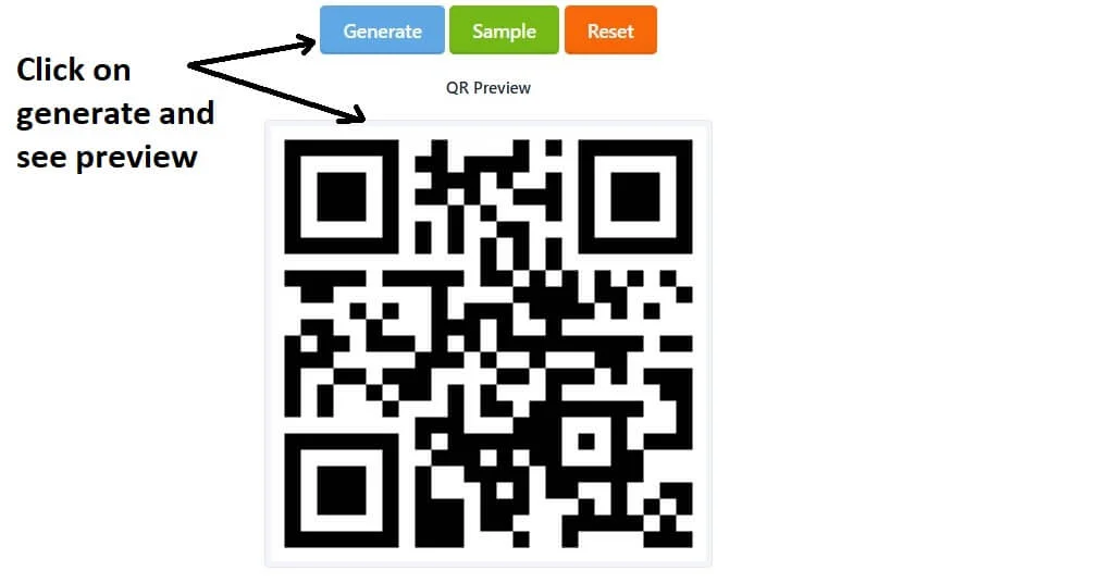 how to use qr code generator step 5